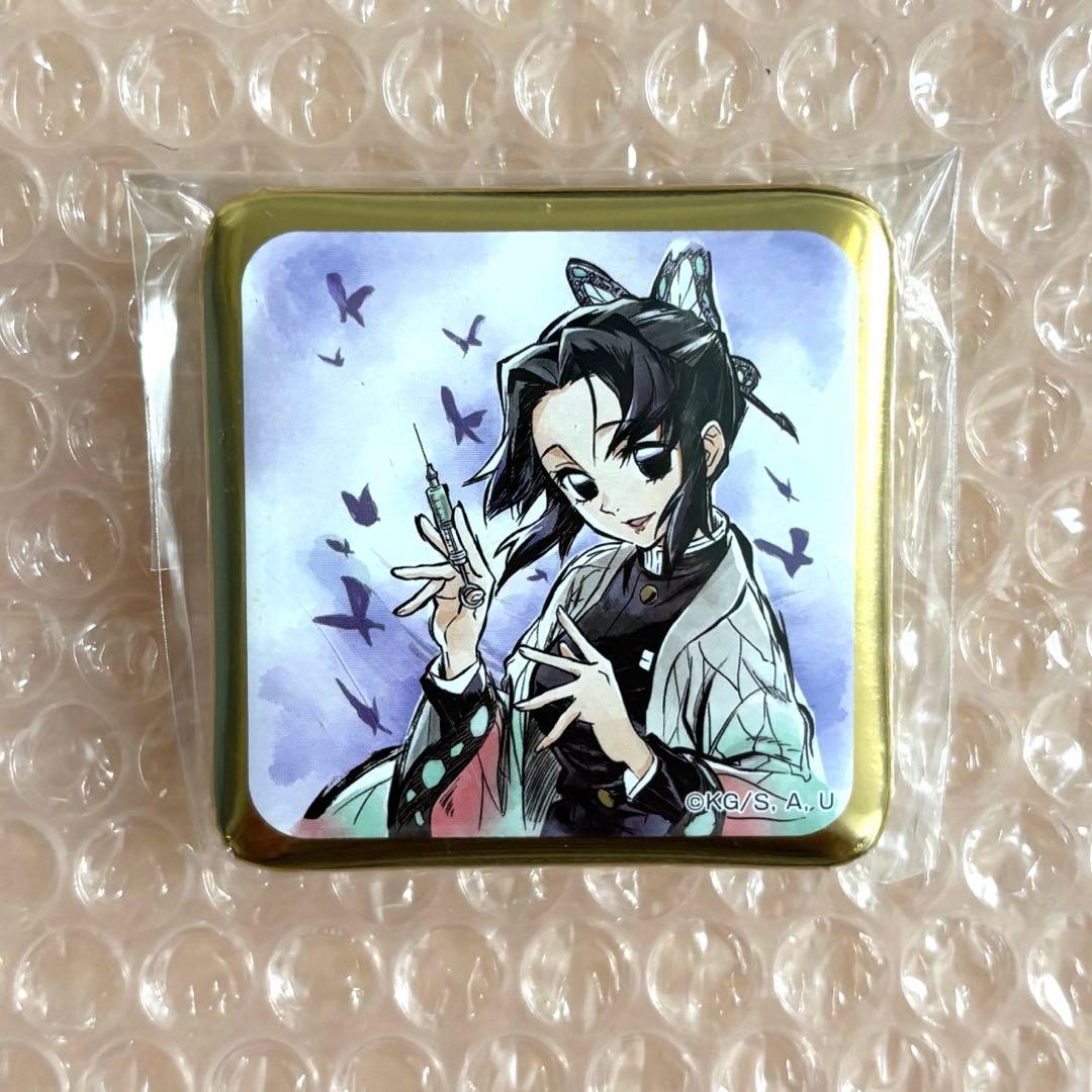 鬼滅の刃 ufotable DINING 鬼滅シアター スクエア缶バッジ しのぶ