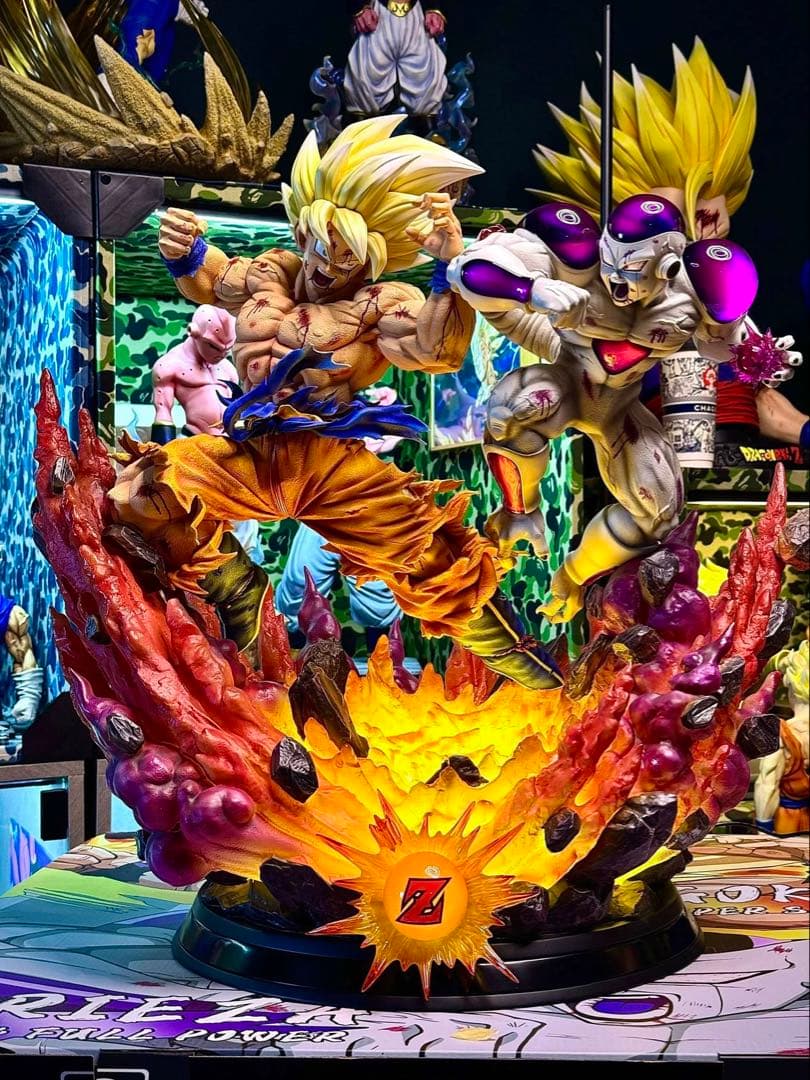 ドラゴンボール 孫悟空 ガレキ ガレージキット スタチューX①②⑨