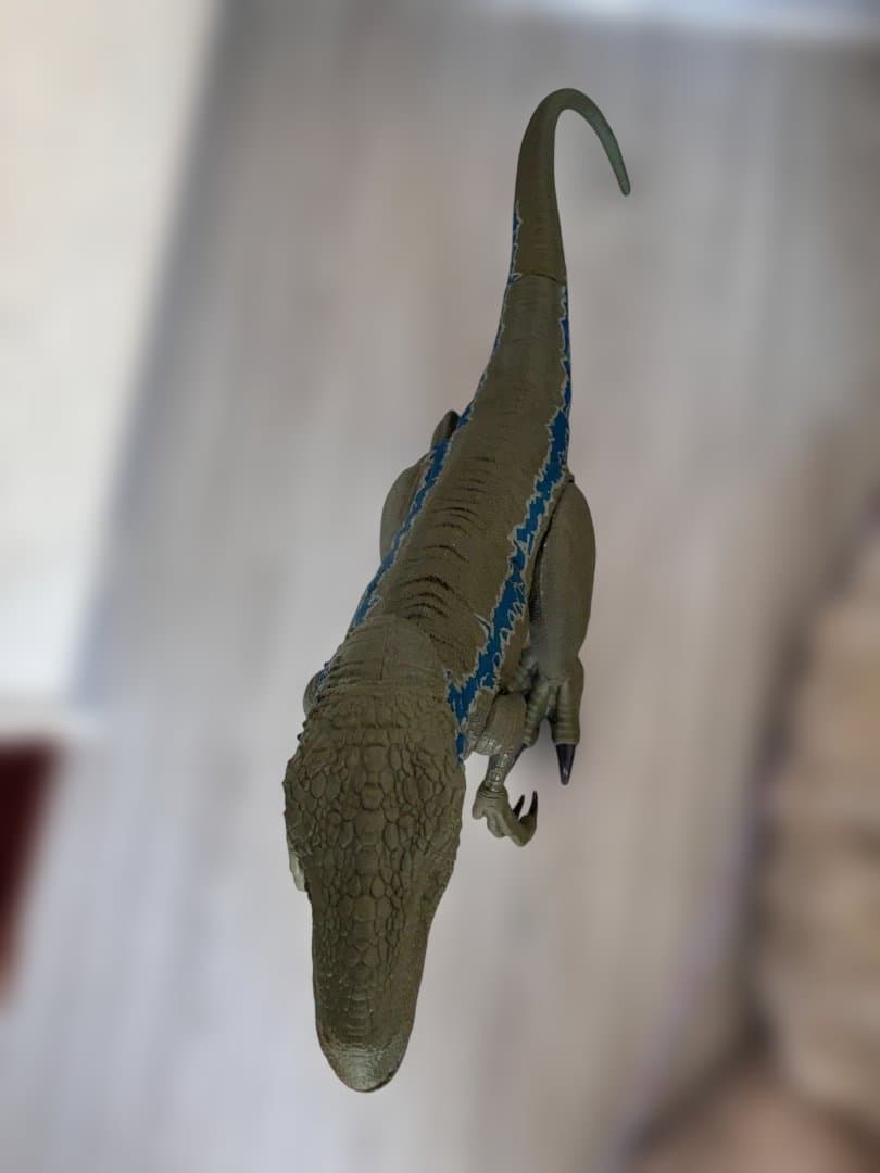 ジュラシックワールドジュラシックパークブルー恐竜フィギュア90cm以上