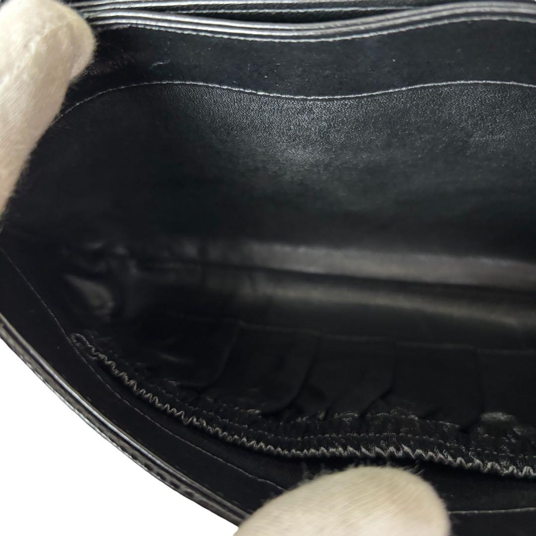 濱野　ハマノ　チェーンバッグ　クラッチバッグ　2way サンピエトロ　リザード