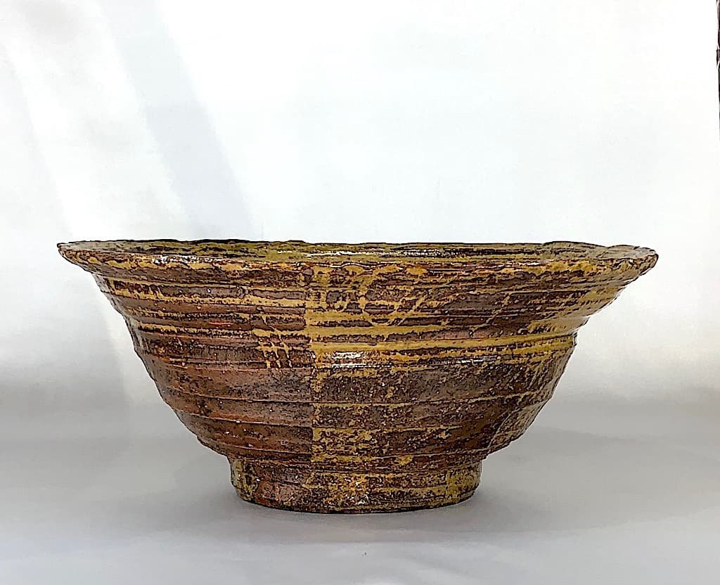 京焼・清水焼 清水六兵衛（四代）作 蟹画手炙り 無傷 時代箱 保証。 京