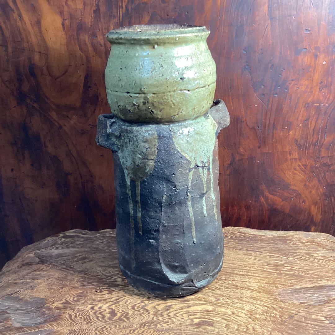 時代のある古い壺高さ36センチあります。旧家かでてきた品です。