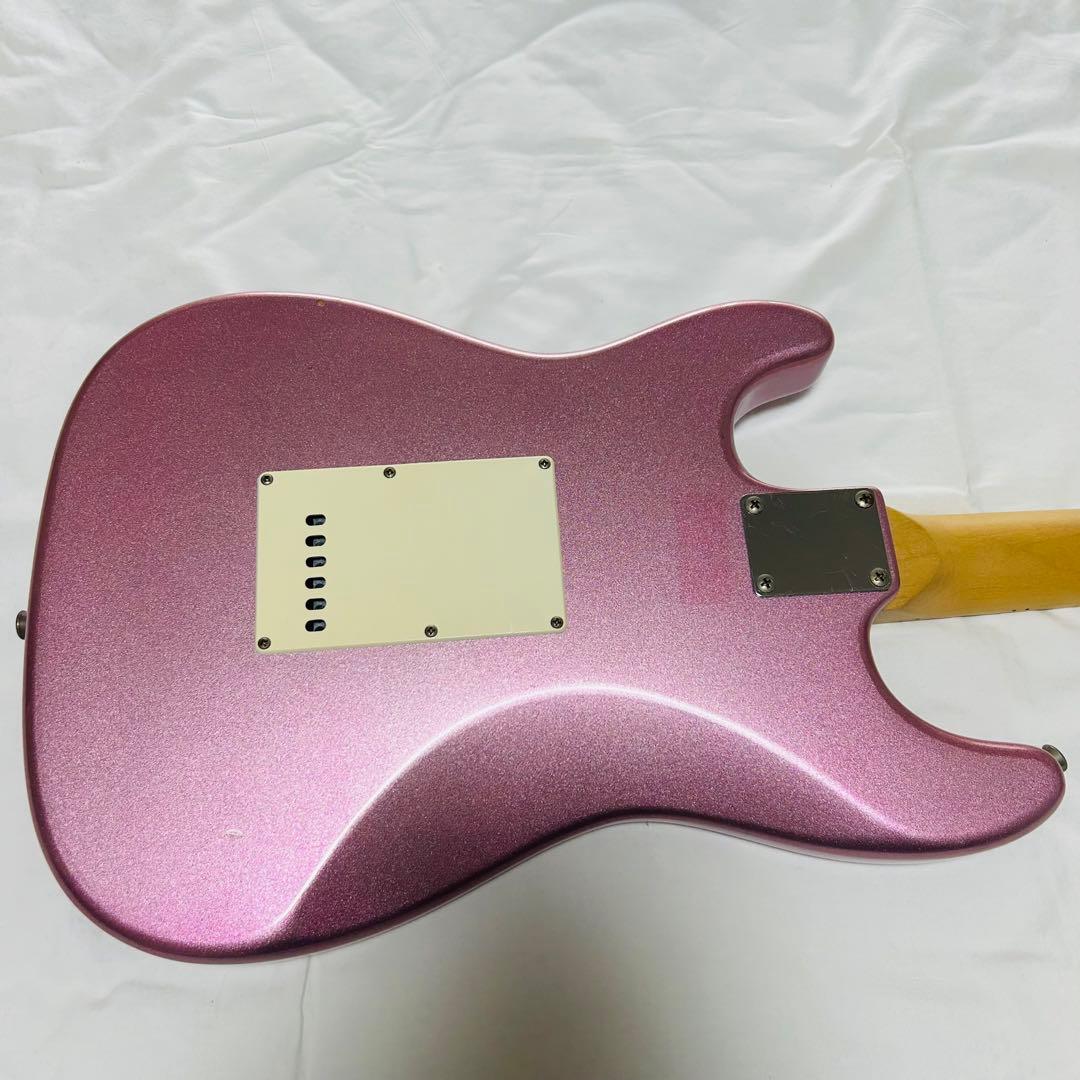 K GARAGE ラメ ピンク ガレージ 希少 エレキギター 【動作品】