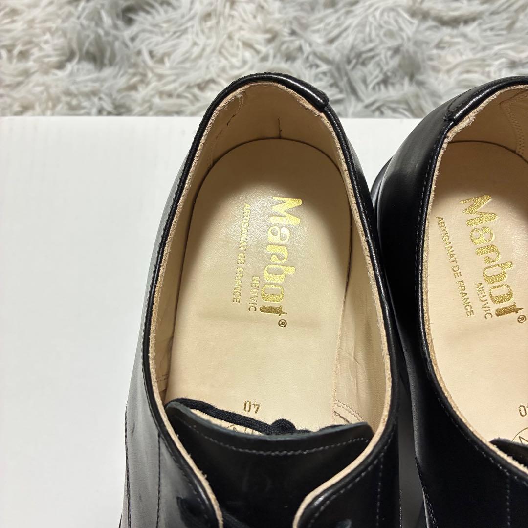 【良品】Marbot ポストマン 本革 40 BLACK〈定価44,000円〉