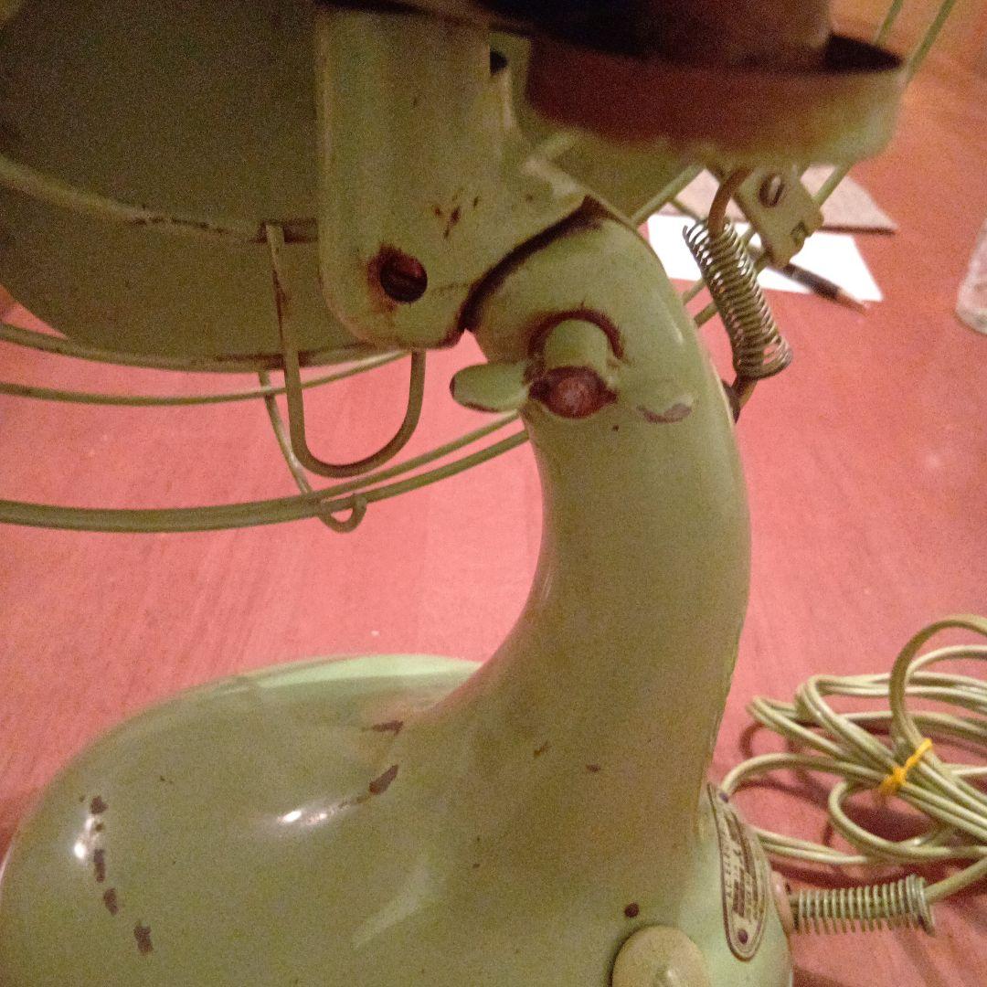 三菱　1950年代 オールド扇風機　鉄製　レトロ