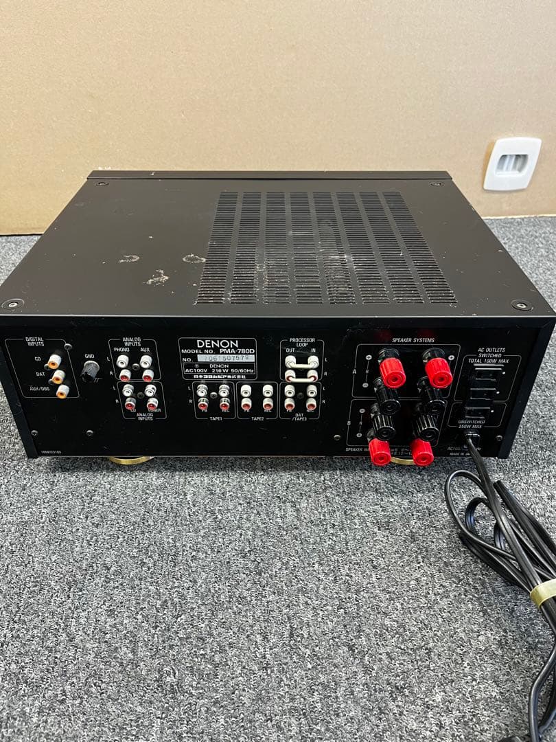 DENON PMA-780D プリメインアンプ ジャンク品 - メルカリ