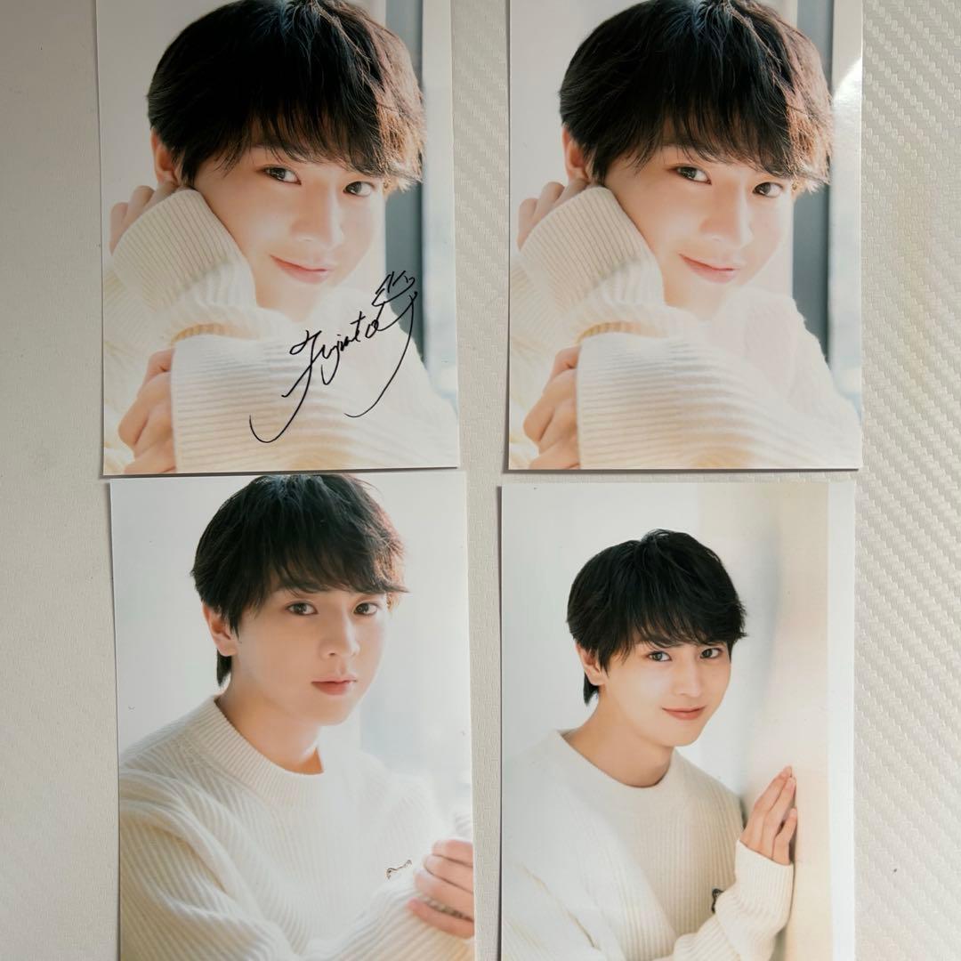 限定 藤本洸大 ブロマイド 生写真 4枚セット JUNON - メルカリ