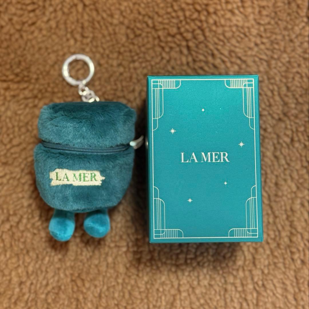【新品未使用】LA MER ラメール バッグチャーム ぬいぐるみ 緑