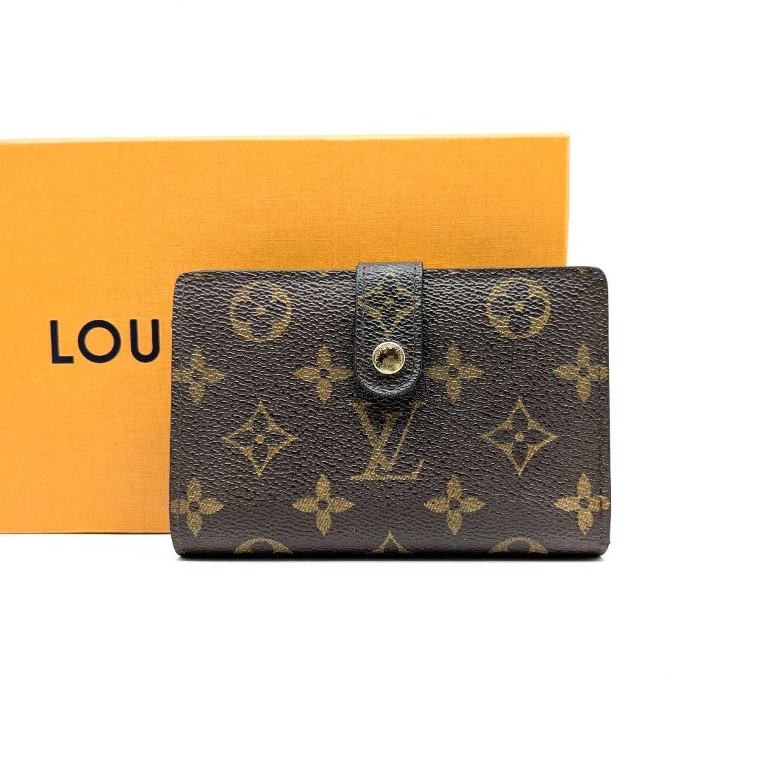 【限定品】ヴィエノワ がま口 2つ折り財布 長財布 モノグラム ルイヴィトン ルイヴィトン モノグラム ヴィエノワ がま口 二つ折り財布 コンパクト
