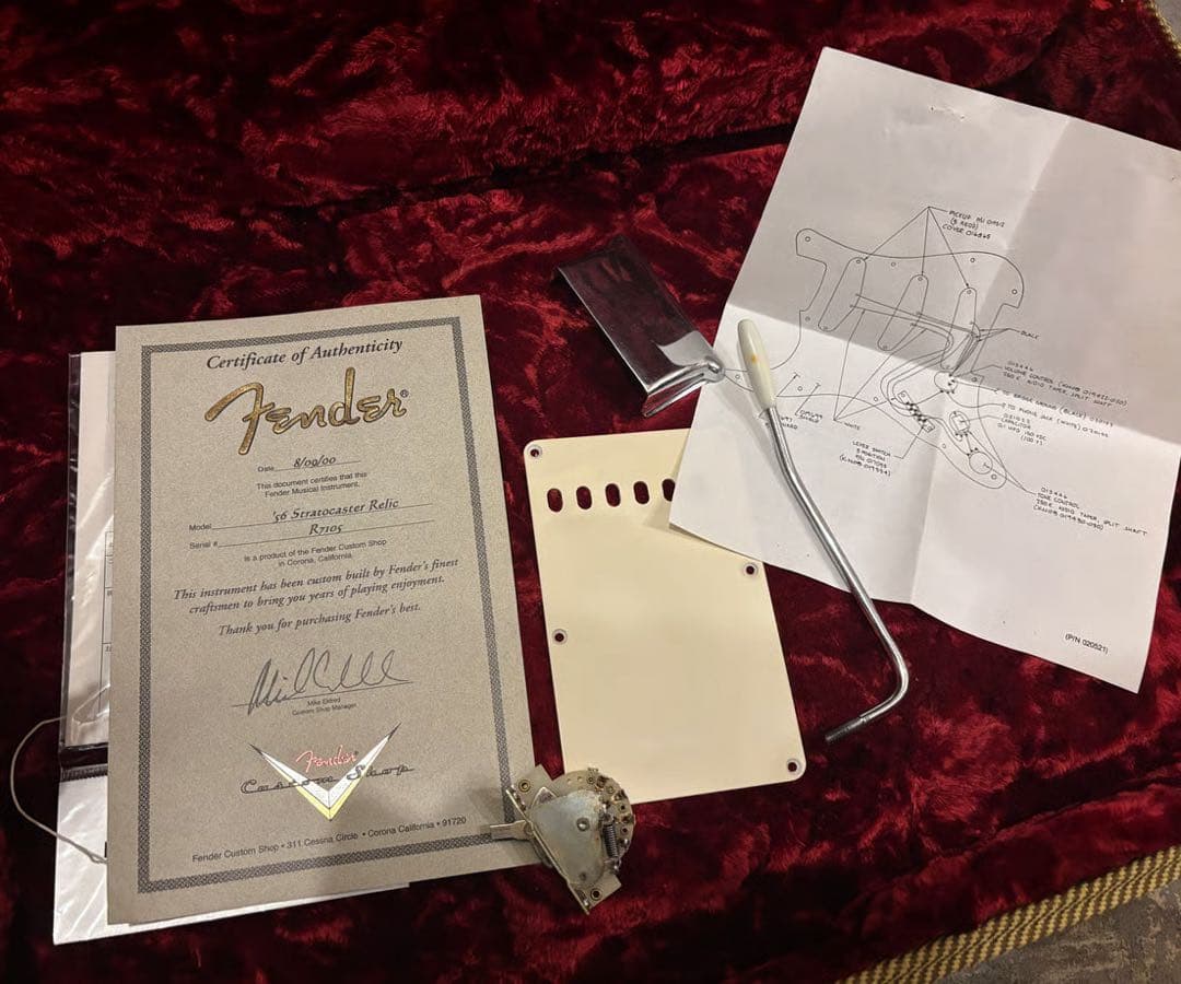 Fender Custom Shop 1956 Stratocaster 激鳴り