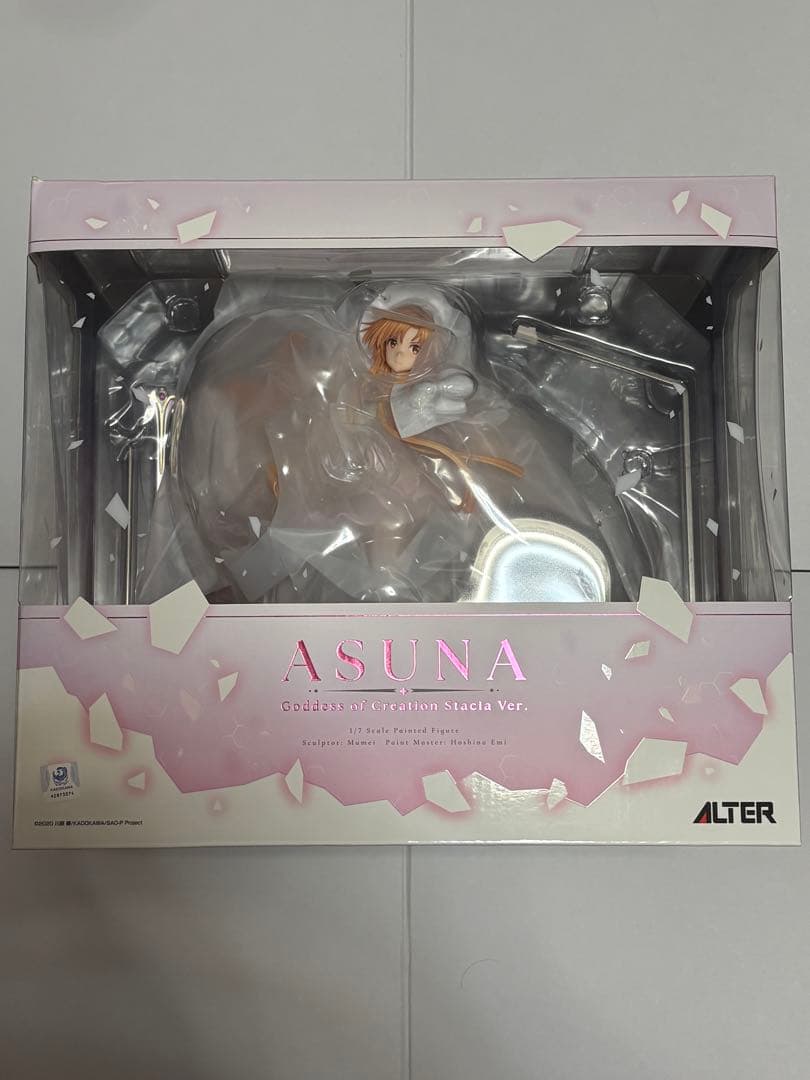 ソードアートオンライン アスナ 創世神ステイシアVer.フィギュア [アルター] アルター、「SAO アリシゼーション WoU」よりフィギュア「アスナ 創世