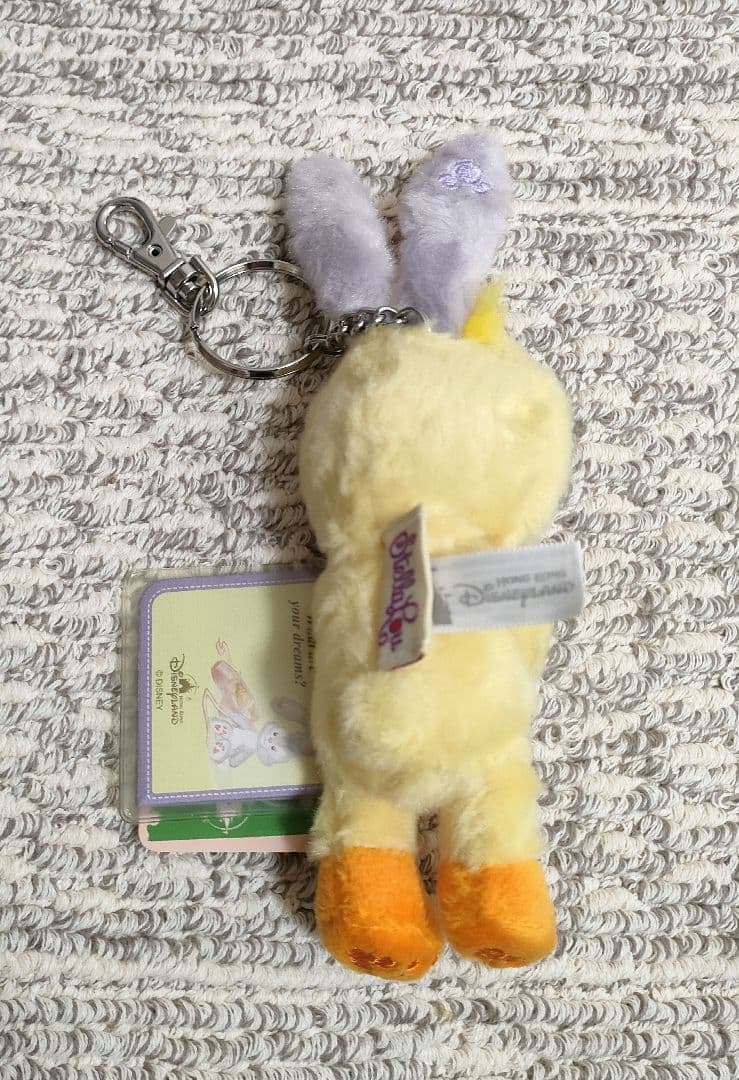 香港ディズニー 　ステラルーぬいぐるみキーチェーン　イースター