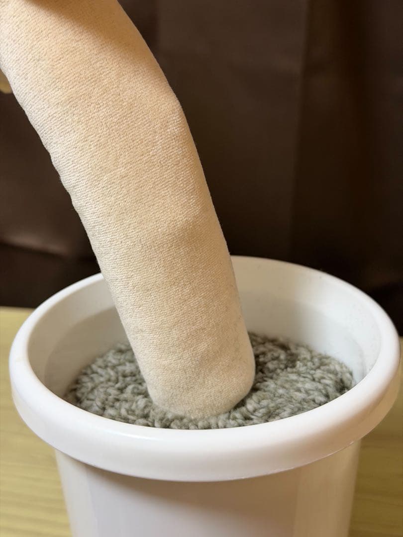 KASUMI OOMINEさん 鉢植えぬいぐるみ