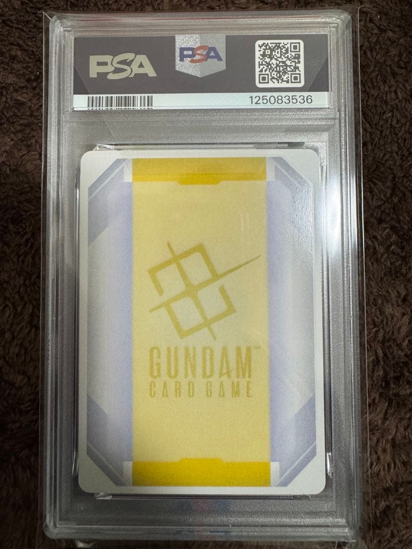 PSA10】ガンダムカードゲーム β版 EXリソース リリーナ パラレル