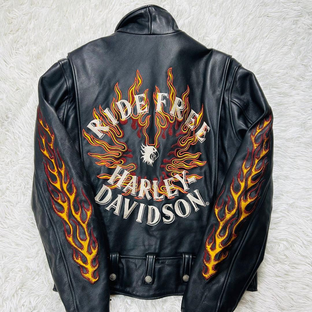 ハーレーダビッドソン シングルライダース レザージャケット