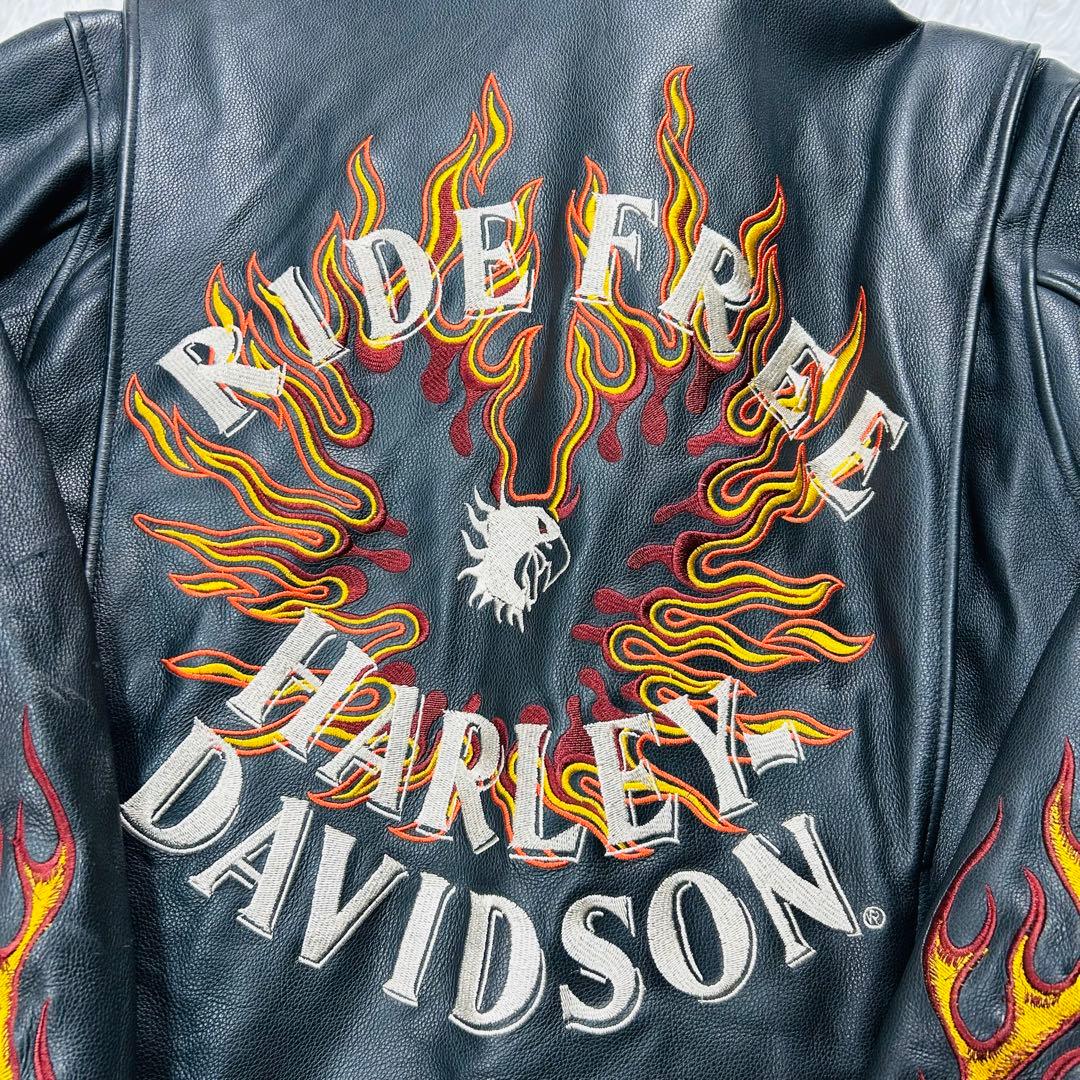 ハーレーダビッドソン シングルライダース レザージャケット