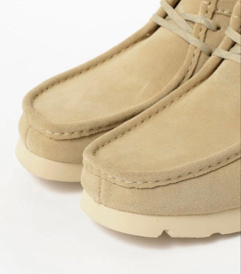 クラークス ワラビー ゴアテックス メイプルスウェード UK6.5 24.5cm