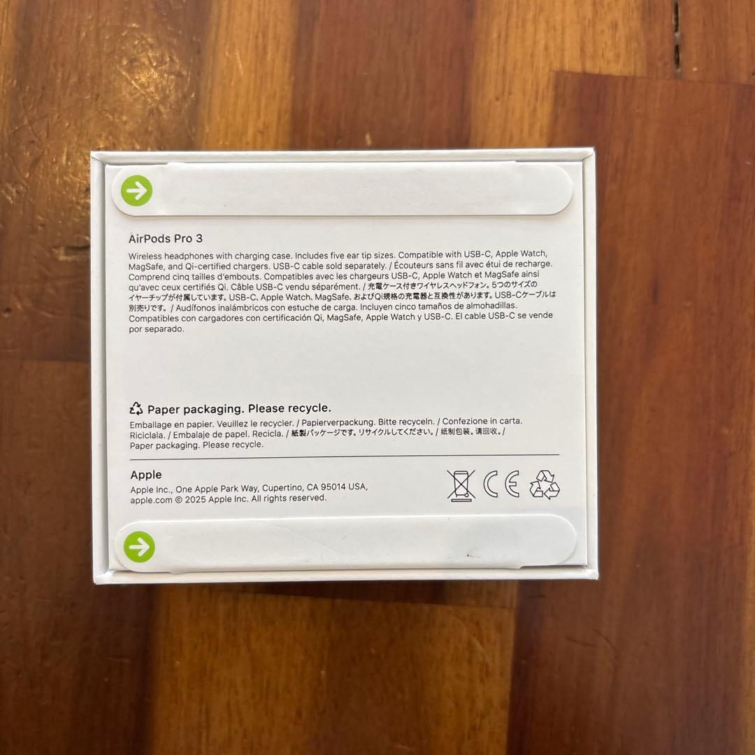AirPods Pro3 未開封 新品 保証書付き⭐︎ - メルカリ