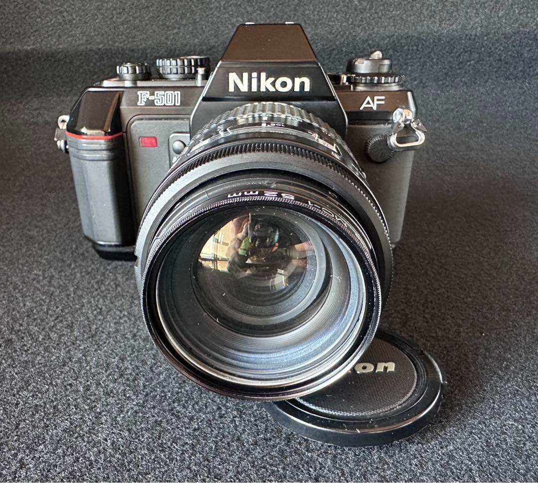 フィルムカメラ Nikon F-501 AF Nikkor 35-105mm1:3.5-4.5B Nikon F-501 Film Cameras for sale | eBay