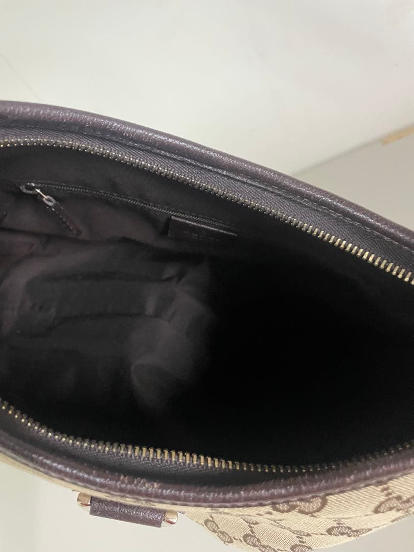 ❷美品 グッチハンドバッグ GGキャンバス GUCCI