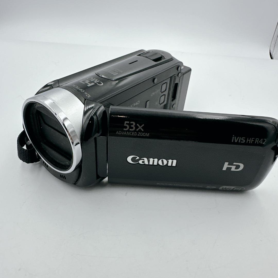 【美品】Canon キヤノン デジタルビデオカメラ iVIS HF R42