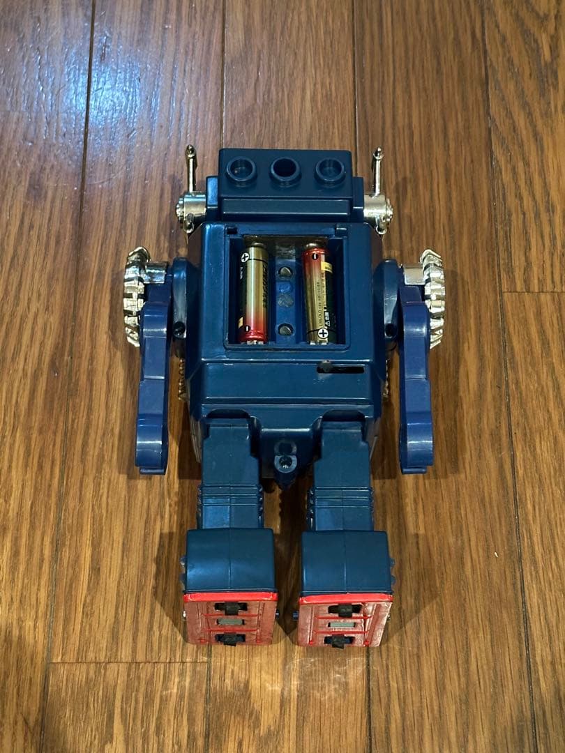 昭和レトロ玩具』『堀川玩具』スモーキング エンジン ロボット