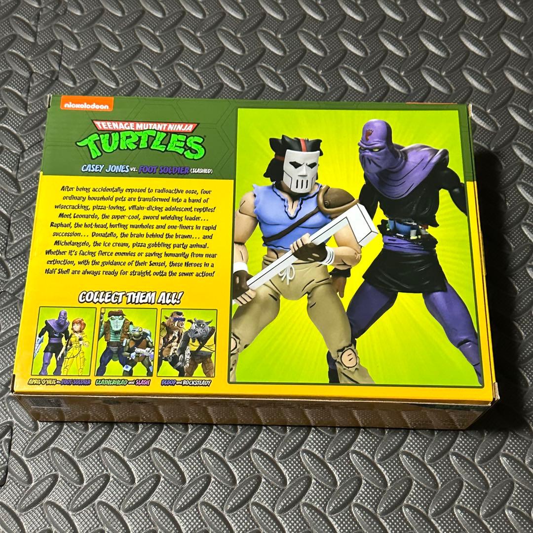 ネカ エイプリル フットソルジャー セット タートルズ TMNT フィギュア