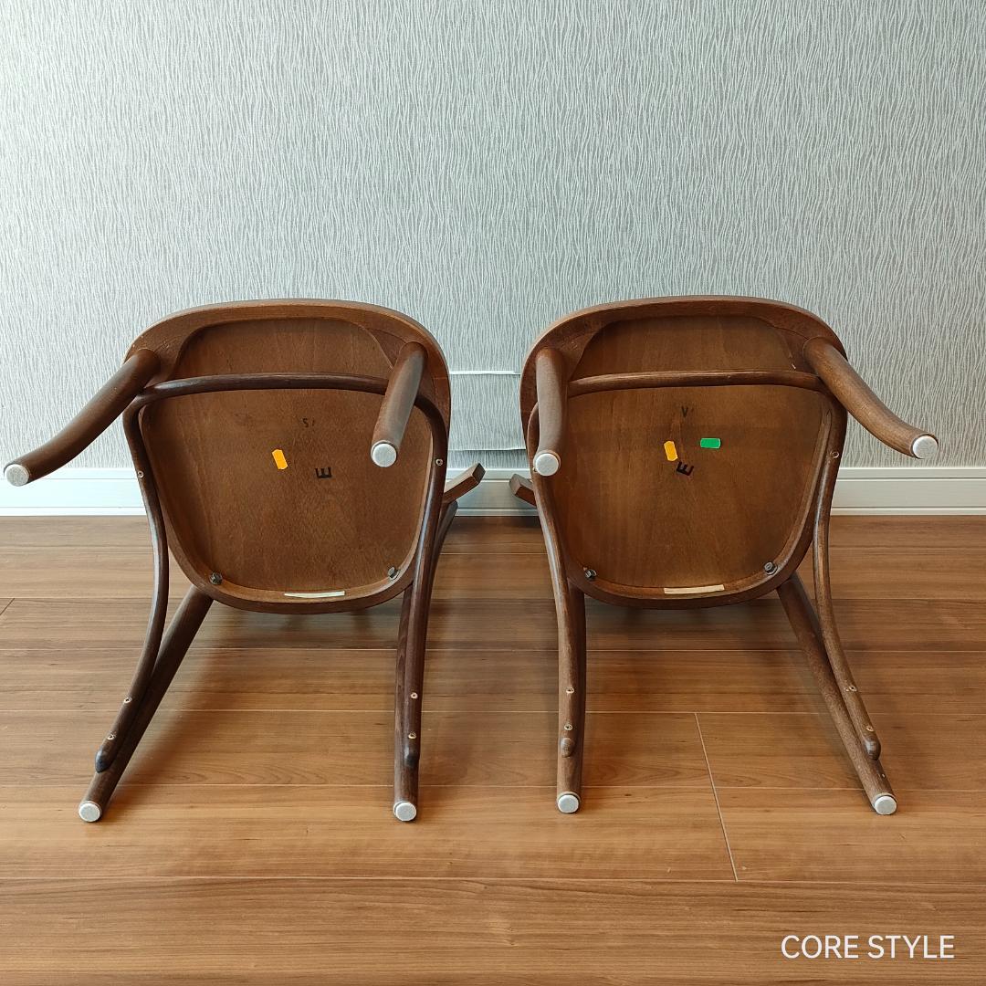 美品　フランスベッド　ダイニングテーブルセット　椅子2脚付き