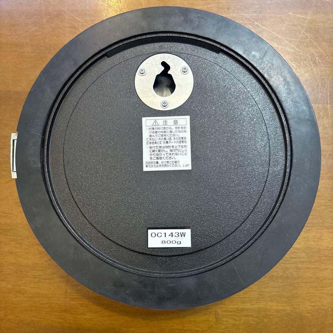 ま*様 クォーツ掛時計 シンプルデザイン