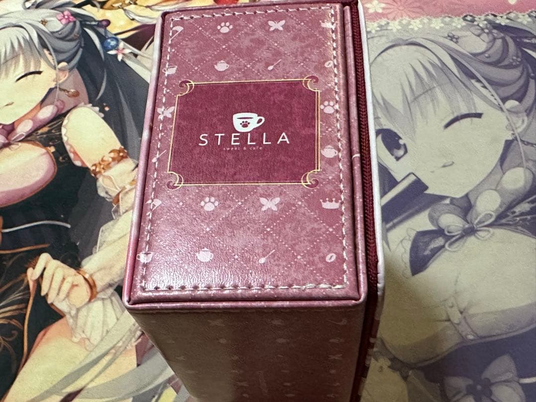 ゆずソフト 合皮製デッキケースW 喫茶ステラと死神の蝶 「明月栞那」