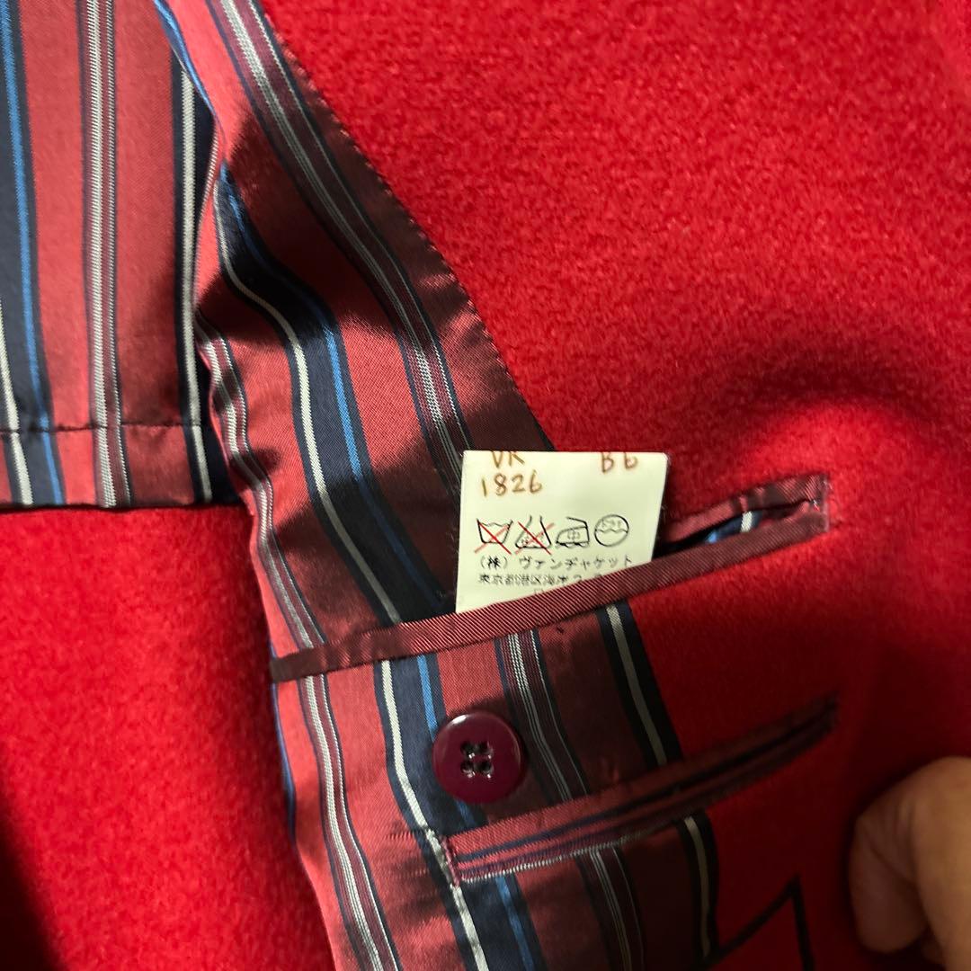 ヴァンヂャケットウール系シングルブレストジャケット