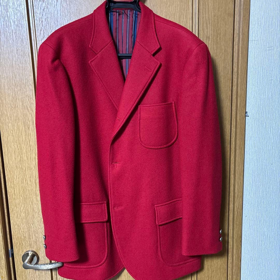 ヴァンヂャケットウール系シングルブレストジャケット