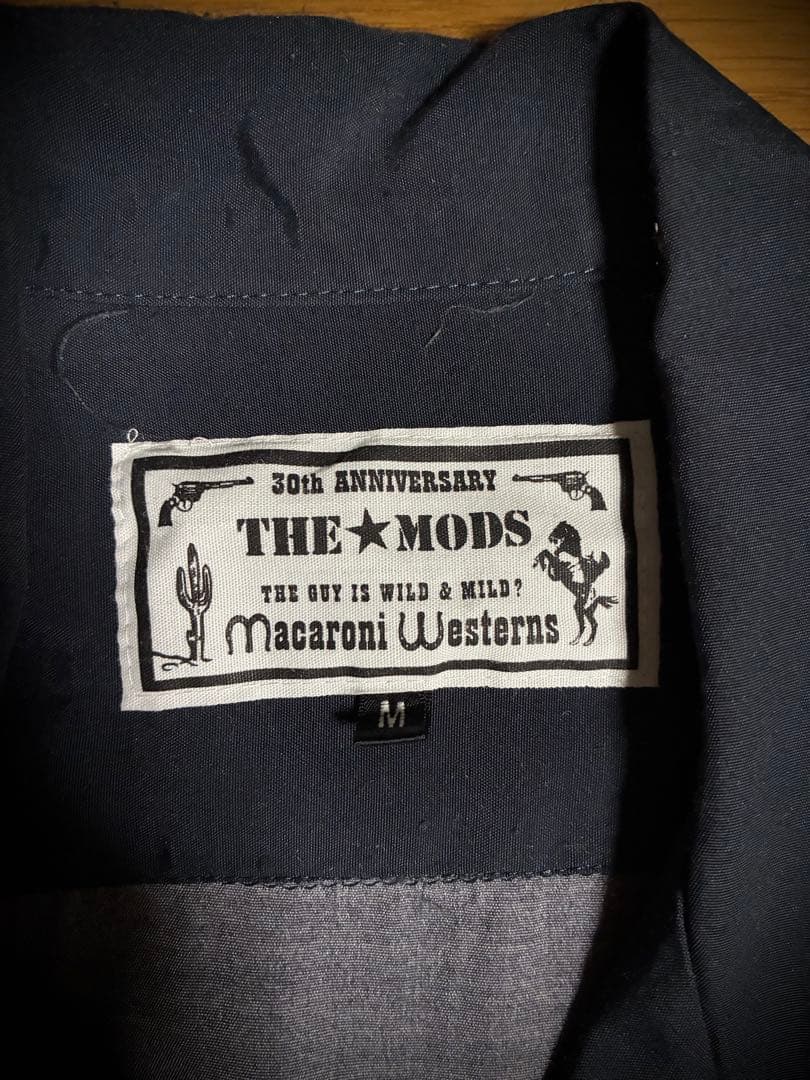 THE MODS 30th FC限定　オープンシャツ　Mサイズ