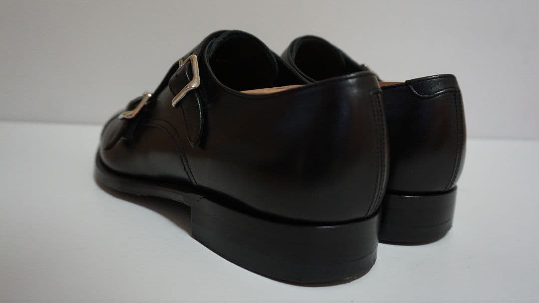 【値下げ不可】トレーディングポスト　ダブルモンク T606　撥水レザー