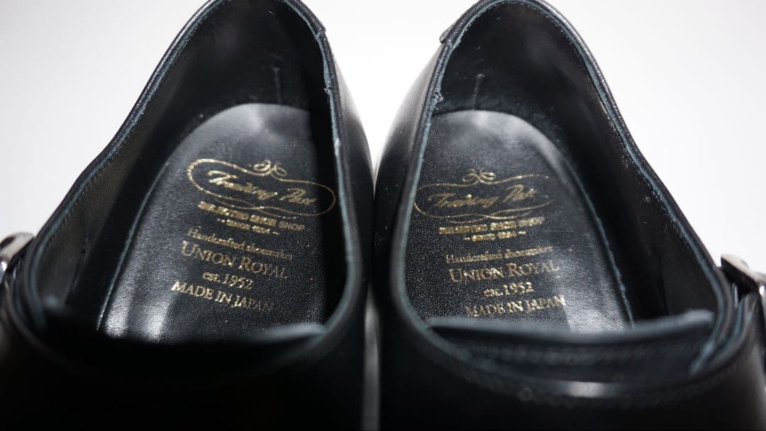 【値下げ不可】トレーディングポスト　ダブルモンク T606　撥水レザー