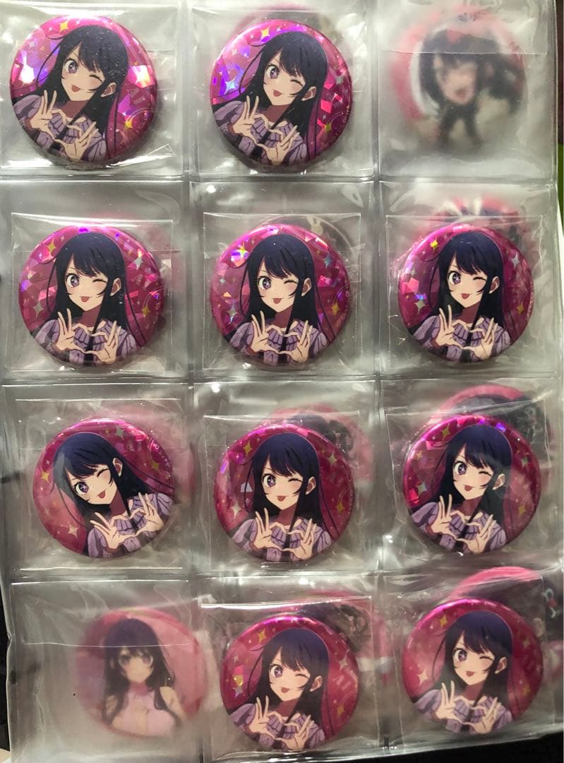 【タイムセールと値下げ❌バラ売り❌】推しの子 星野アイ 缶バッジ105個セット