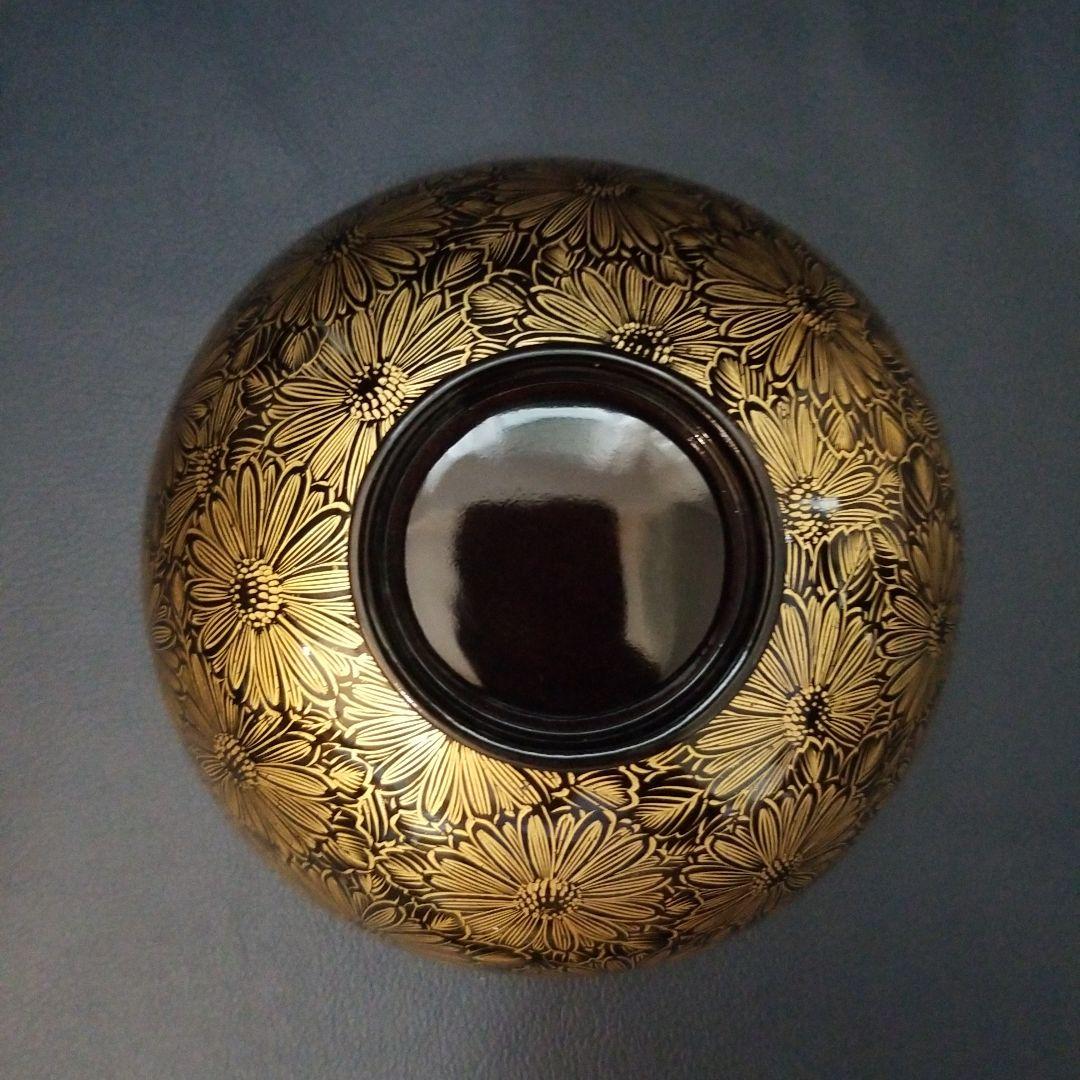 専用 総沈金 菊花詰 吸物椀 5客　懐石椀 茶道具