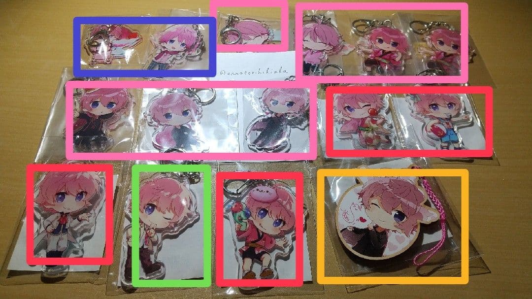 すとぷりグッズ アクリルキーホルダー アクキー