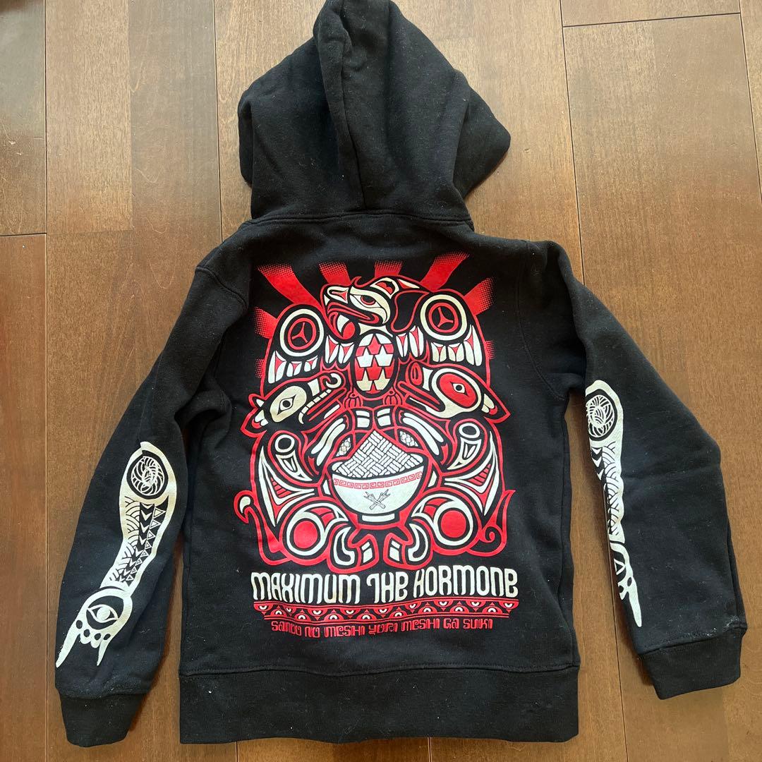 マキシマムザホルモン 】フード付きパーカー - メルカリ