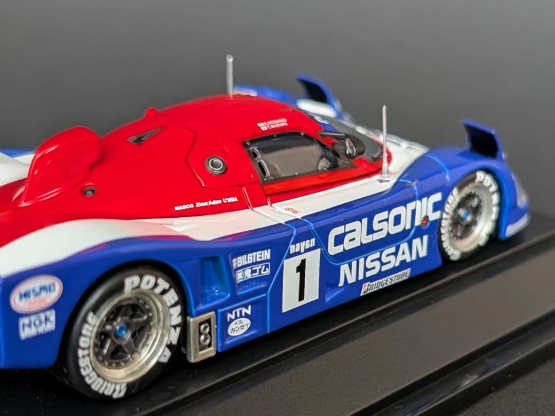 EBBRO 1/43 星野一義サイン入 カルソニック NISSAN R92CP