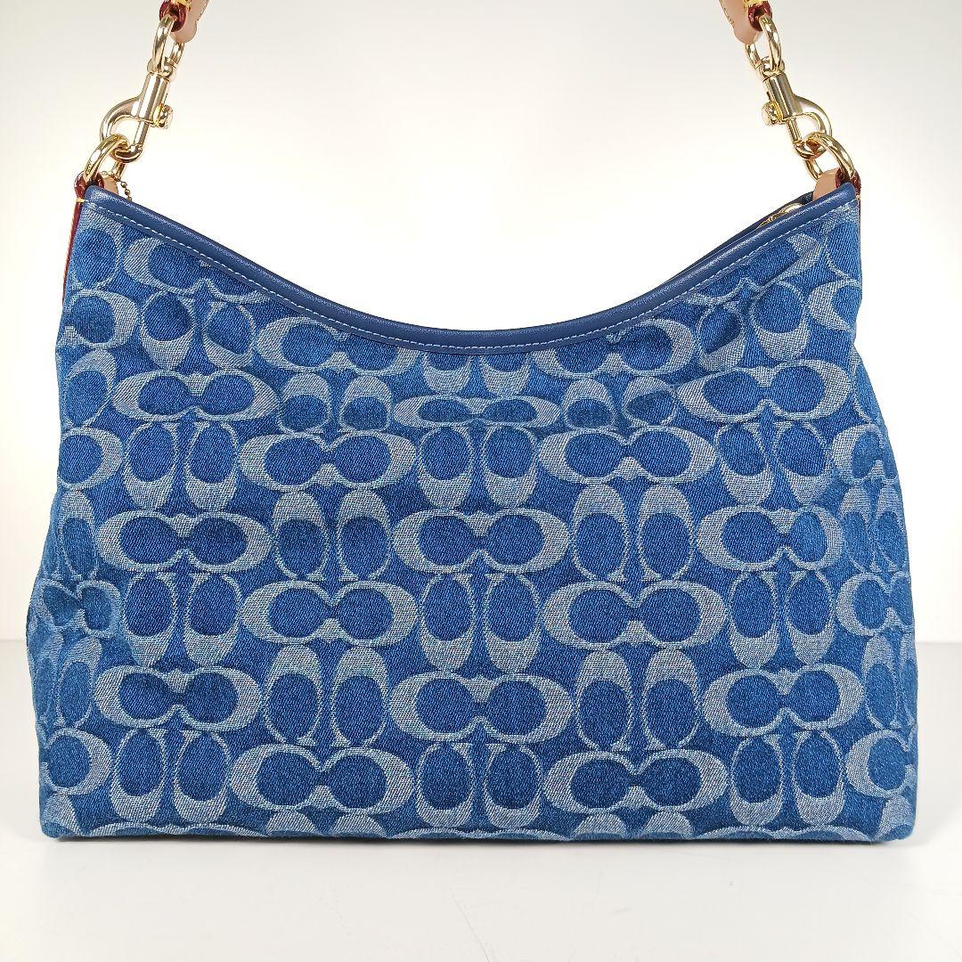 ✨極美品✨コーチ　ローレル　ショルダーバッグ シグネチャーデニム　2way