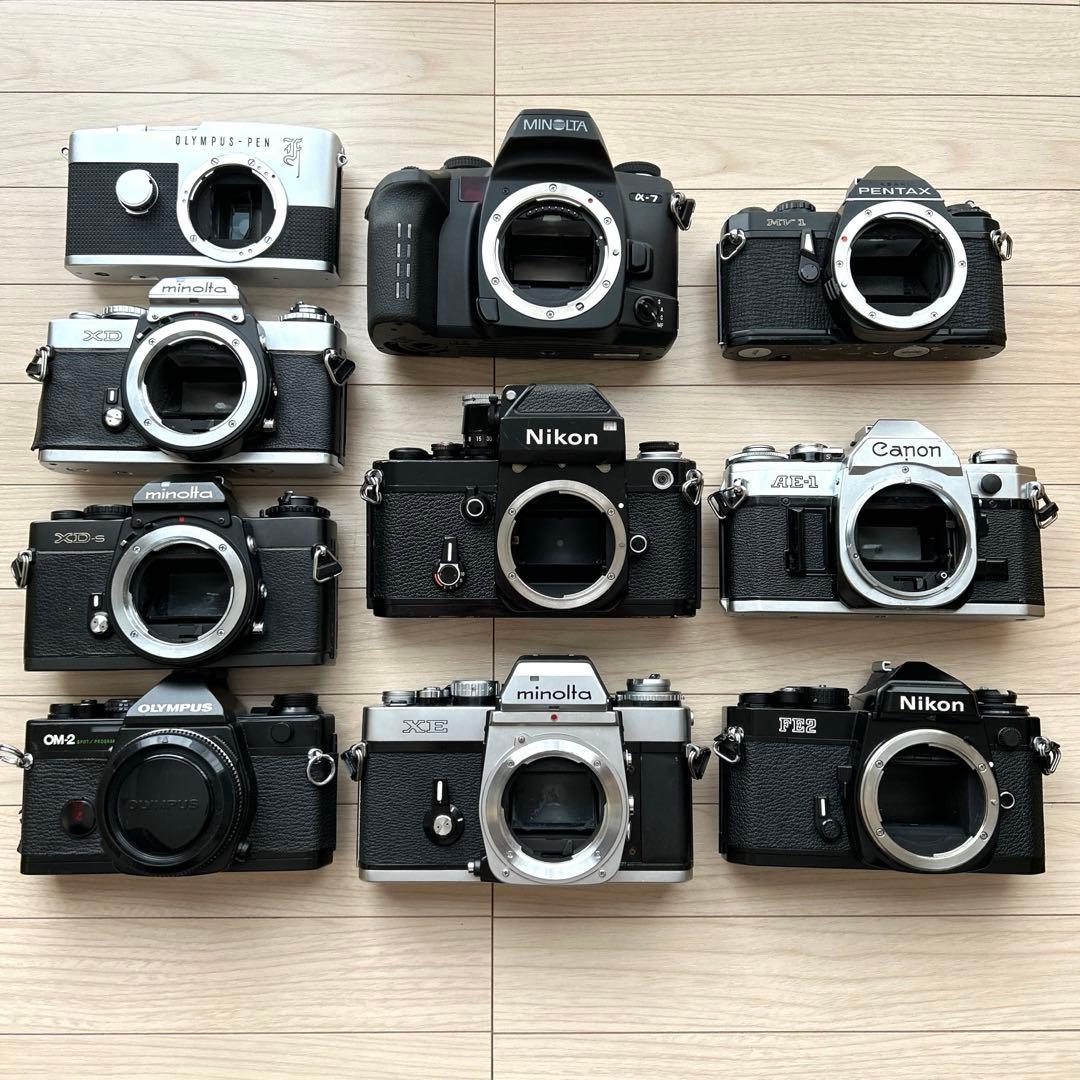 ジャンク フィルムカメラ 10台セット まとめ売り ジャンクフィルム