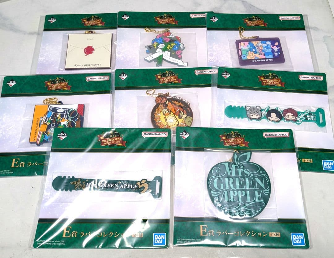 ミセスグリーンアップル 一番くじ A賞B賞C賞D賞E賞F賞 コンプ セット