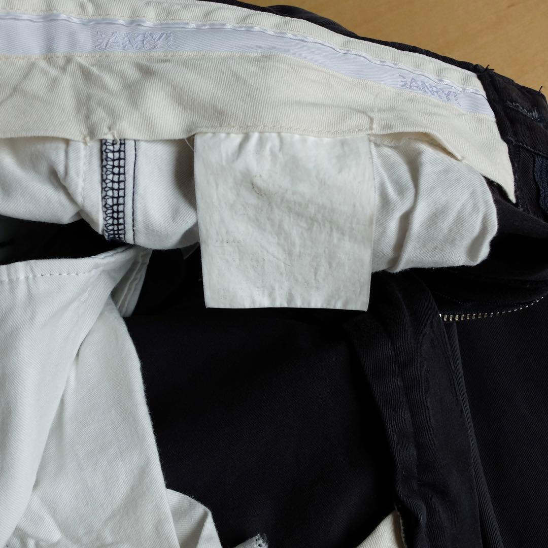 GANRYU コムデギャルソン サルエル チノパン ネイビー S