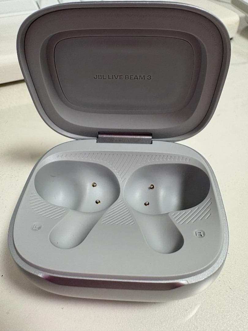 使用回数少】JBL LIVE BEAM 3ワイヤレスイヤホン ノイキャン搭載