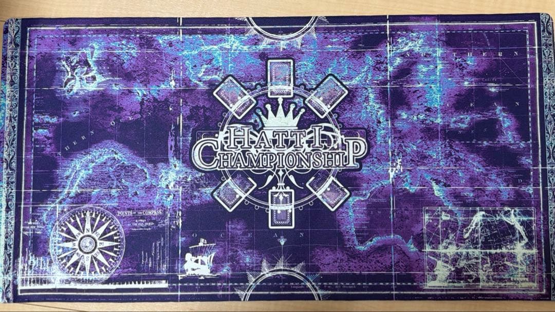 早い者勝ち】はっちcs 紫 プレイマット上位賞 開封済み - メルカリ