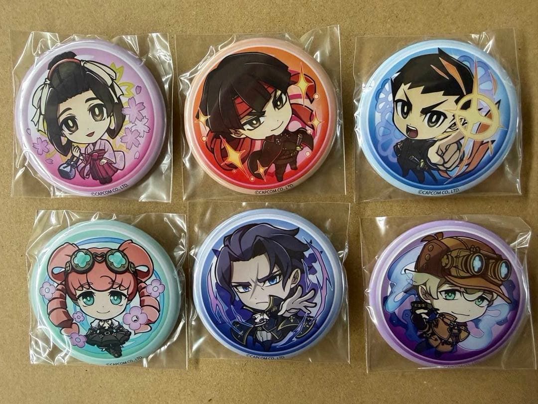 大逆転裁判 すふぃあーと トレーディング缶バッジ 6種セット - メルカリ