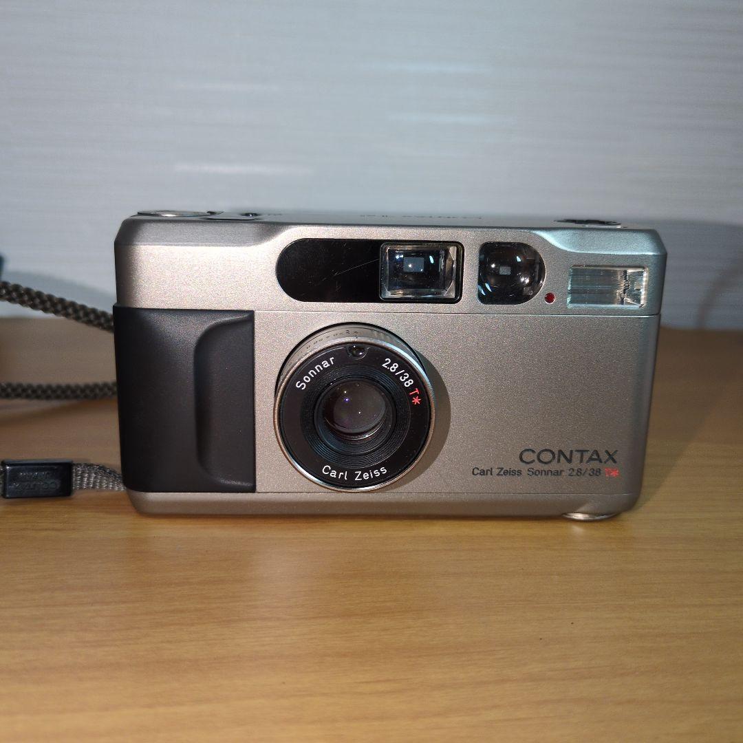 CONTAX T2 コンパクトフィルムカメラ シルバー