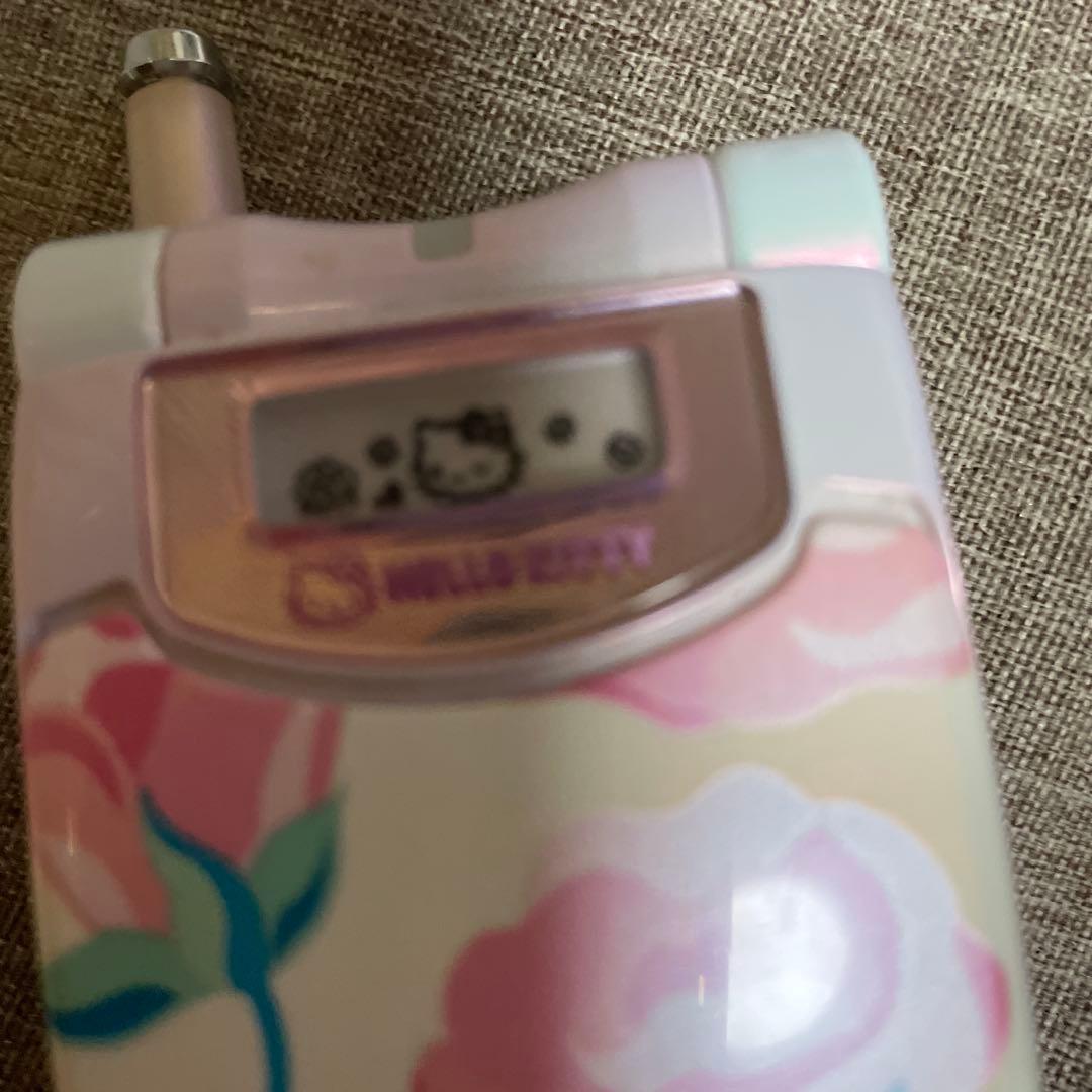 平成レトロ　ハローキティ ガラケー　店頭模型　値段交渉コメ欄から