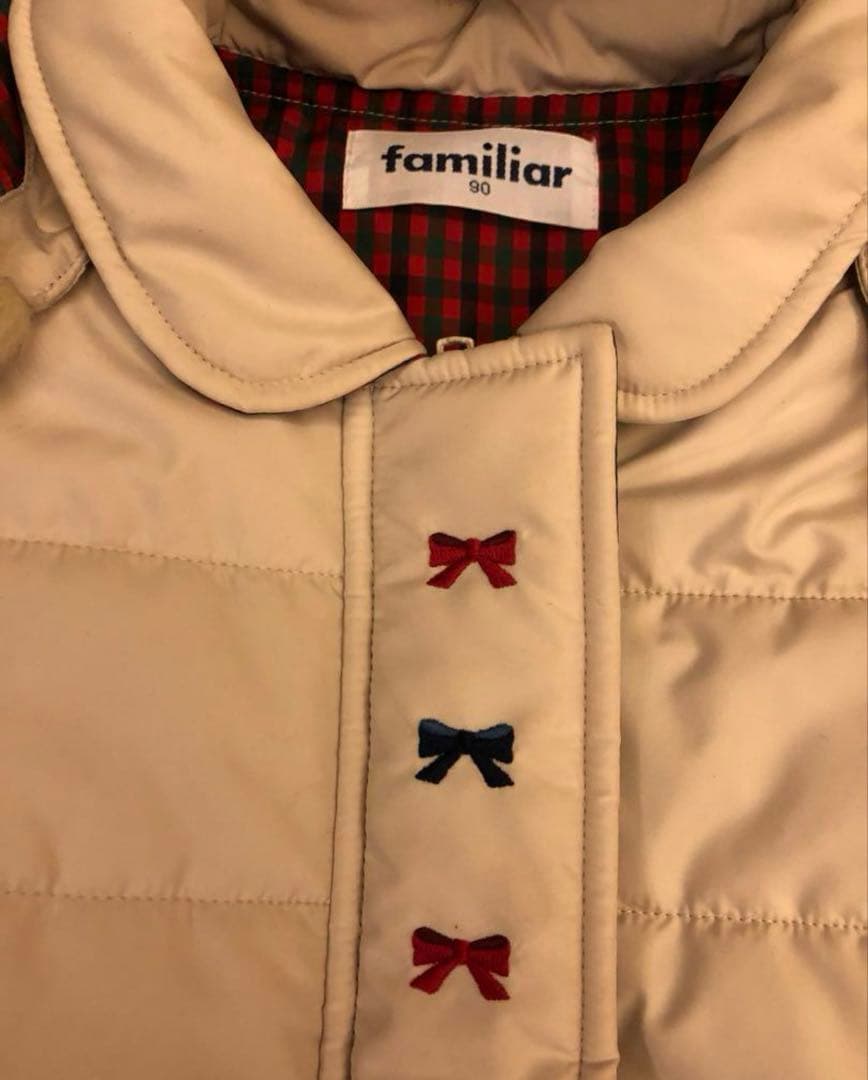 【新品】familiar 中綿ダウンコート